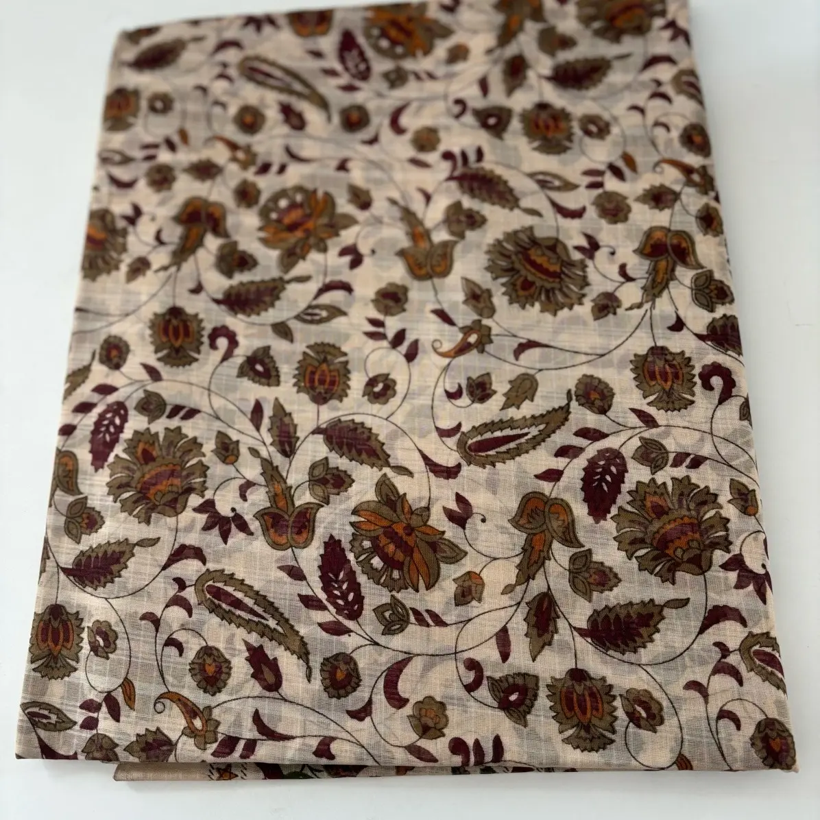 Cream color bandhani traditional saree Indian elegant womenswear fashion clothing designer sareee