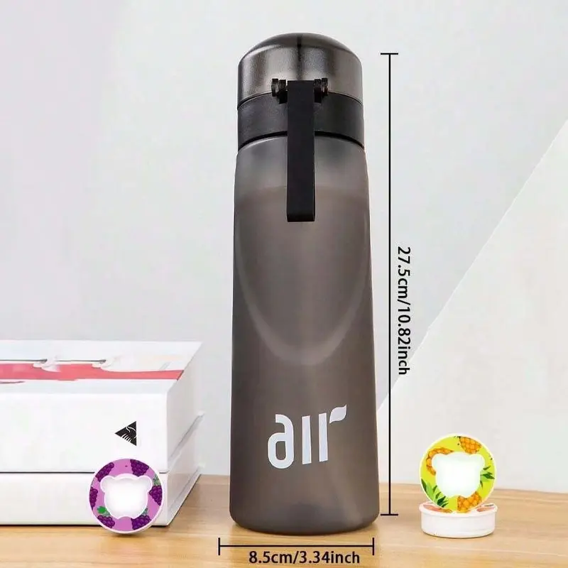 Cirkul Sports Water Bottle - Zero Sugar, Zero Calories, Leak-Proof, Reusable, Portable, Washable, Straw Pink 4