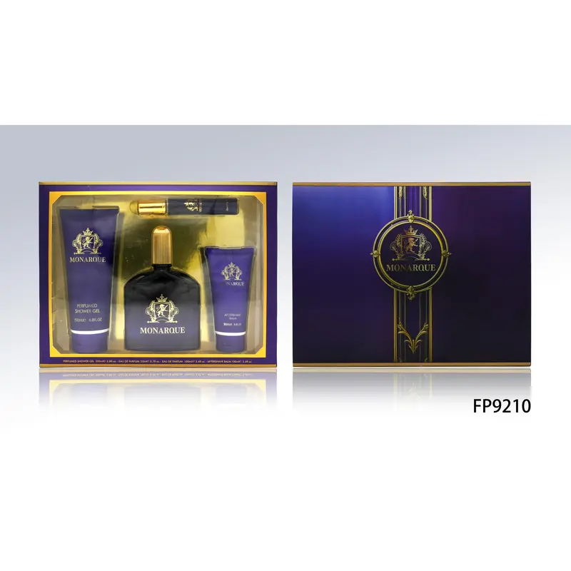 Monarque 4pc Men's Perfume Gift Set 0