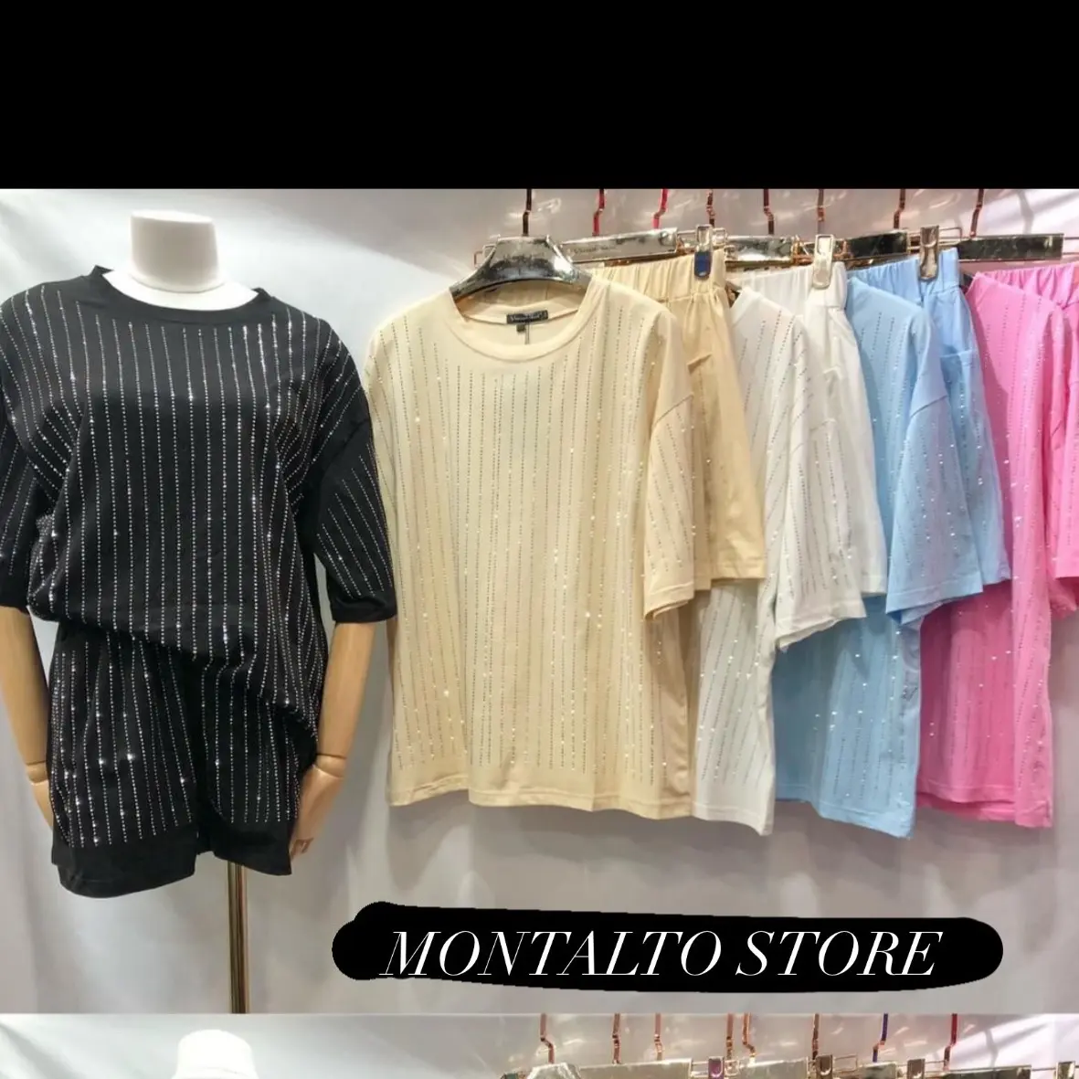 STELLA- tshirt & short set