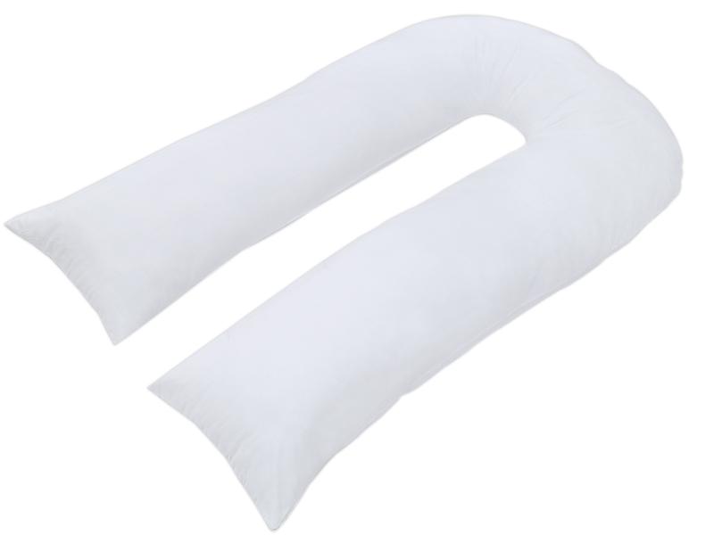 CHILIMILII 9ft,12ft U Shaped pillow Cover/Case Only- Poly Cotton 9ft/12ft U-pillow covers-Protection from Anti Dust Mite & Anti Allergey 1