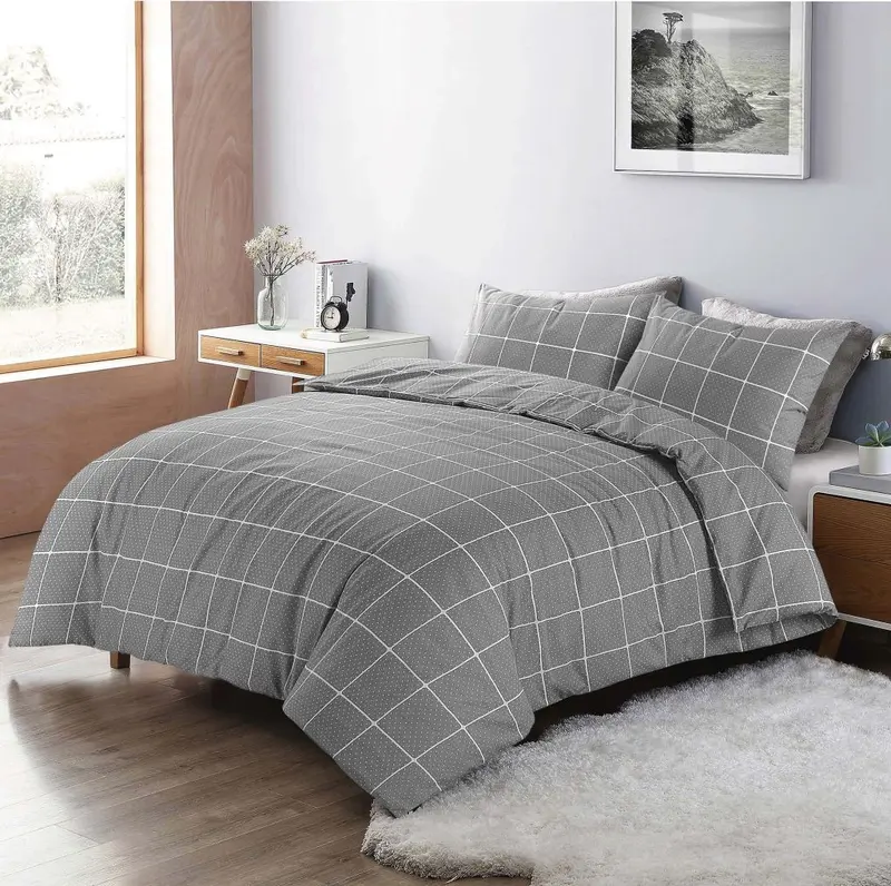Cozy Printed Duvet Set - 3 Piece Bedding Set 3
