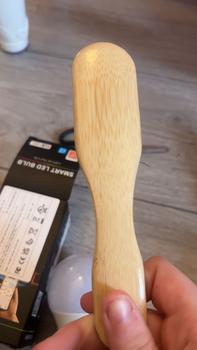 Product Review of Bamboo Handle Hair Brush, Hair Detangling & Styling Tool, Hairdressing Comb for Men, Professional Hair Styling Tools for Barber from 𝐏**🦍 1