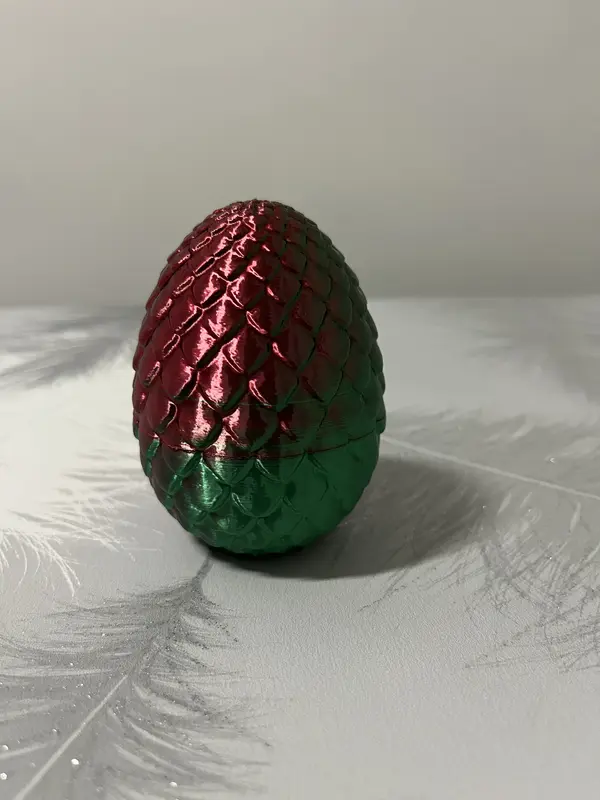 3D Printed Dragon Egg with Baby Dragon Toy - Collectible Fantasy Sci-Fi Toy 6