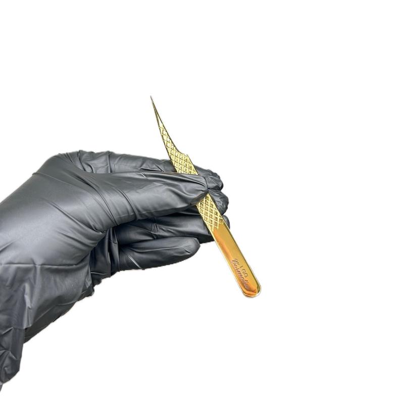 LGG Cosmetics Gold Edition Eyelash Tweezers 5