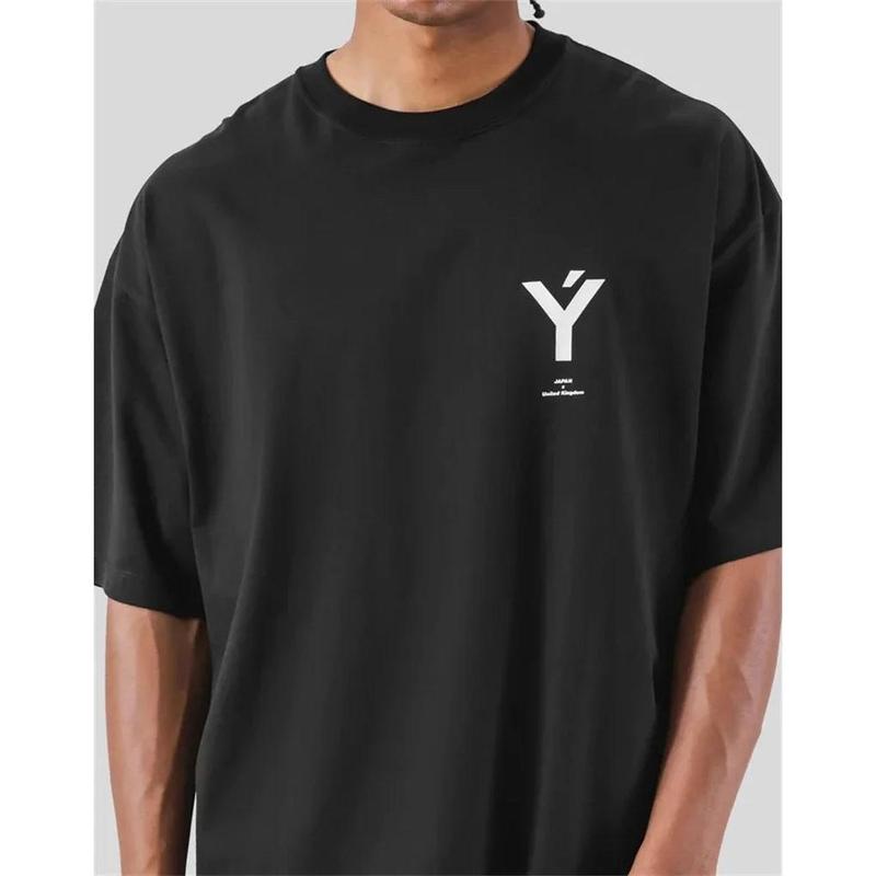 ONE POINT LYFT Loose Cotton Oversized T-Shirt 4