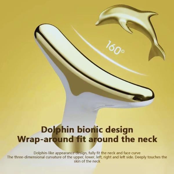 and Neck Massager, Portable Facial and Neck Massager V Shaped Massager Wrinkle Remover Anti Aging. Battery operated wrinkle reducer Comfort 7 1 face lifting massage tool face lifting led face sculptor beauty device intense pulsed light instrument massage 5
