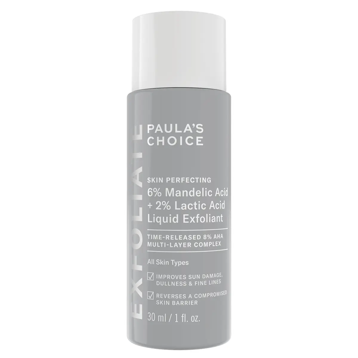 Paula's Choice SKIN PERFECTING 6% Mandelic + 2% Lactic Acid AHA Liquid Exfoliant - 30 ml