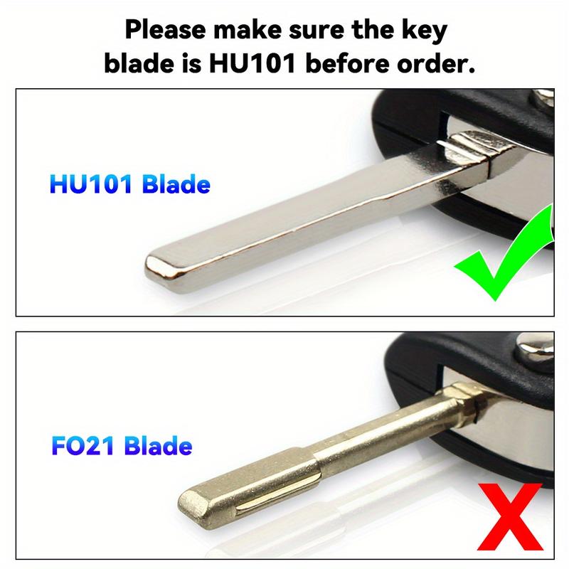 Product Introduction of KEYYOU Modified Flip Remote Car Key Control with 4D63/4D60 Chip 433MHz for Ford Focus 3 2 Mondeo Fiesta Max Key Fob Case 3 Buttons 2
