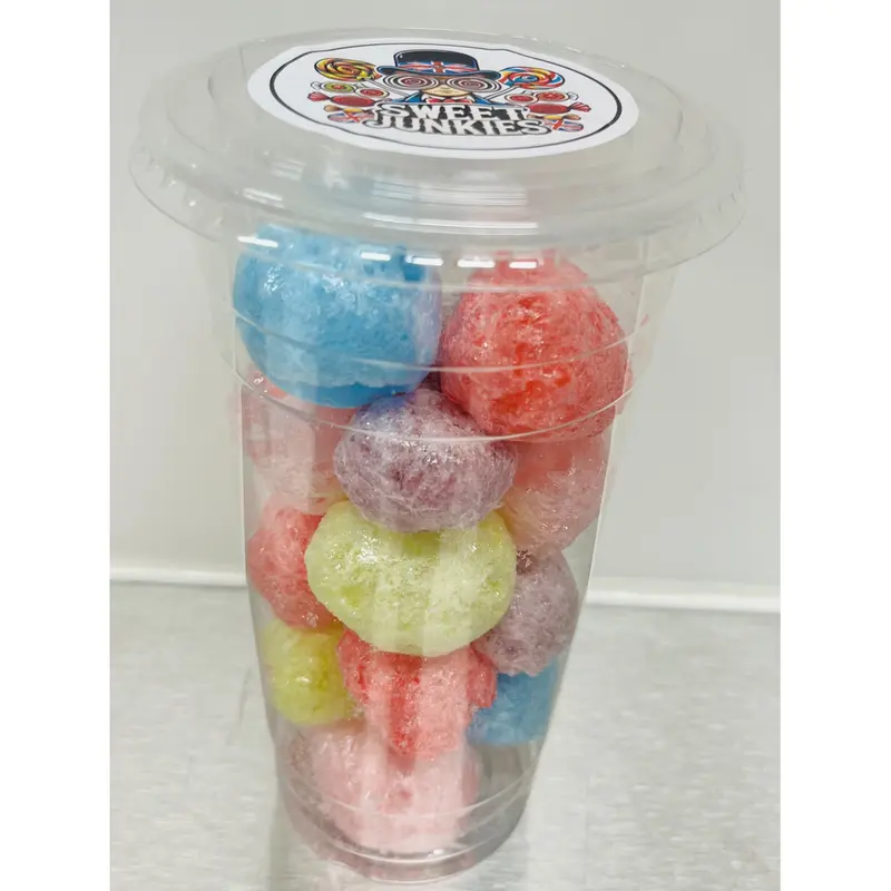 Choose from our very own freeze dried selection Freeze Dried Skittles, Freeze Dried Milky Way Freeze Dried Squashies Etc fantastic sweets and candy to snack on custom choice Bonbon Nata sweet candy bonbon freeze dried 8