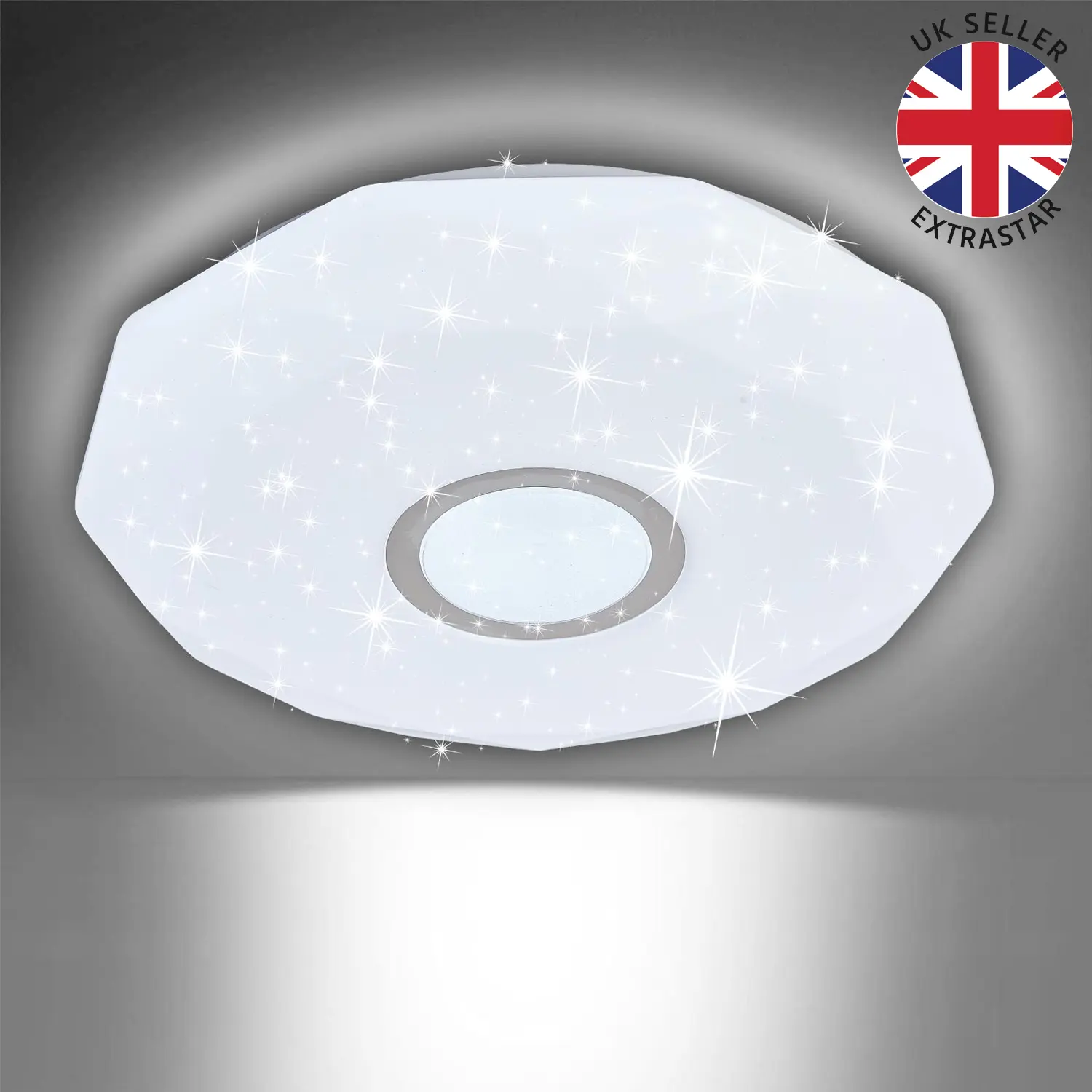 ExtraStar 18W LED Ceiling Light 6500K, 1950 Lumen