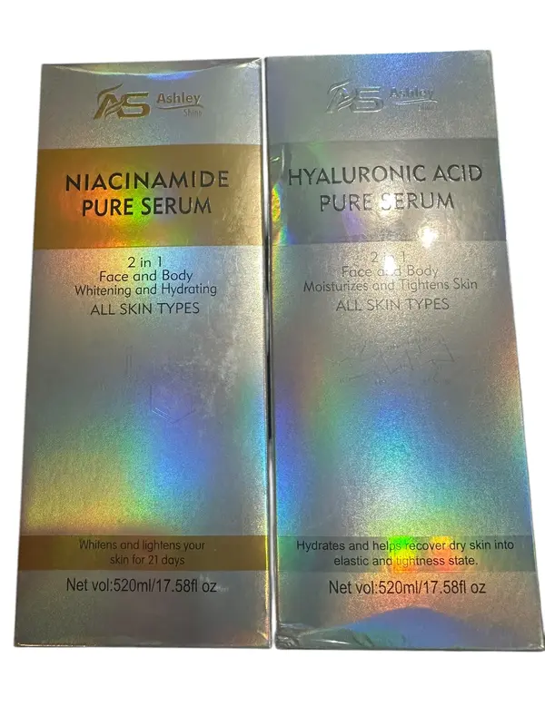 AS Ashley Niacinamide Pure Serum or Hyaluronic Acid Pure Serum Face and Body 500ml 1