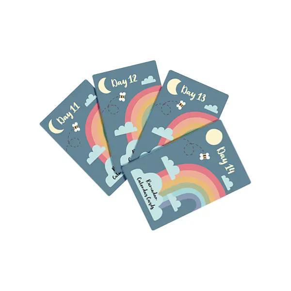 Ramadan Dua Cards - 30 A Good Deed A Day Calendar Cards