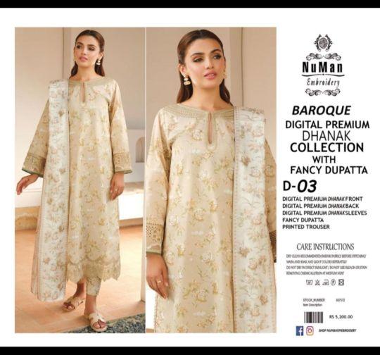 Product Introduction of inspired by baroque stitched suit dhahank fabric medium large x large 1