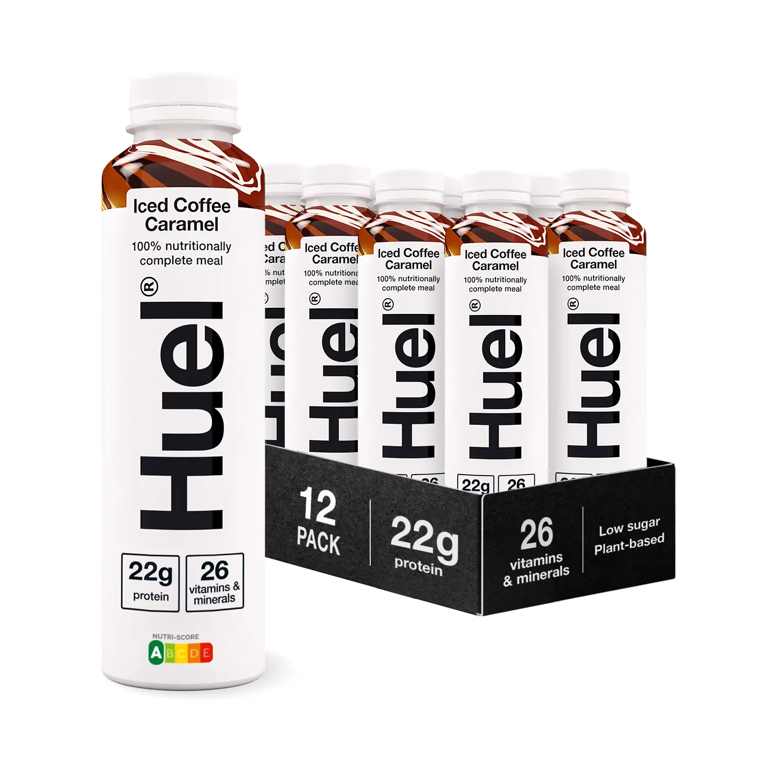 Huel Ready-to-Drink | Nutritionally Complete Meal with Protein, Vitamins and Minerals | 12 Bottles