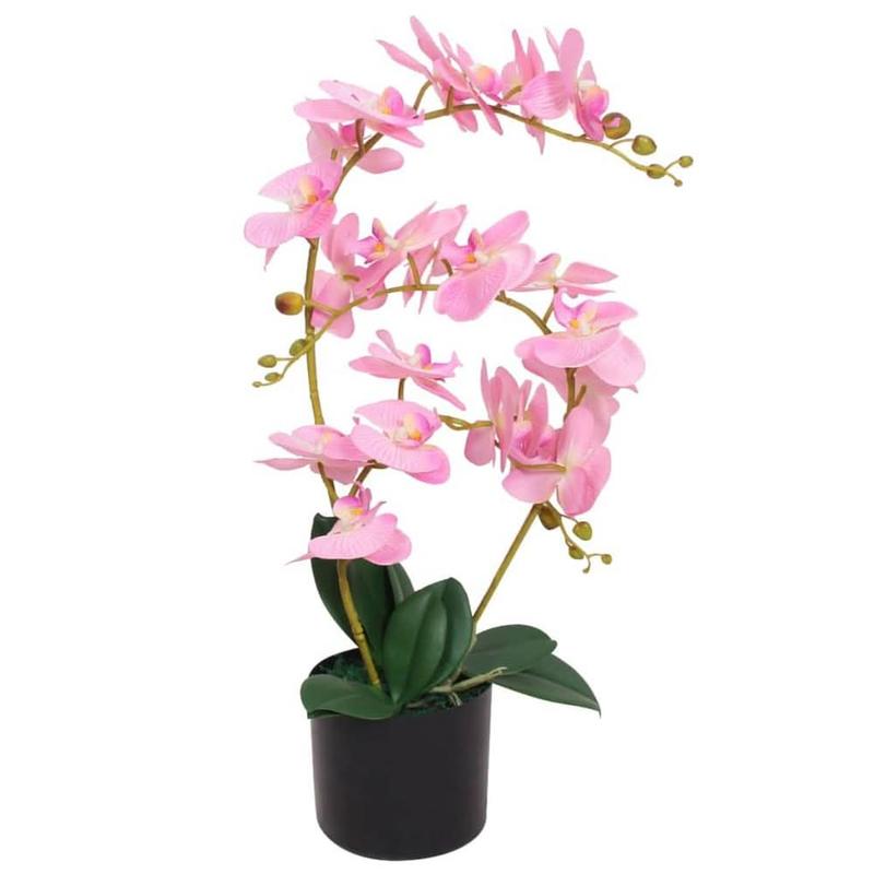 Artificial Orchid Plant with Pot 4