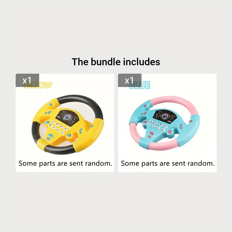 Suction Cup Educational Steering Wheel Toy, Simulation Car Driving Game With Car Sound Effects, Play House Role Toys Gift halloween christmas gift 7