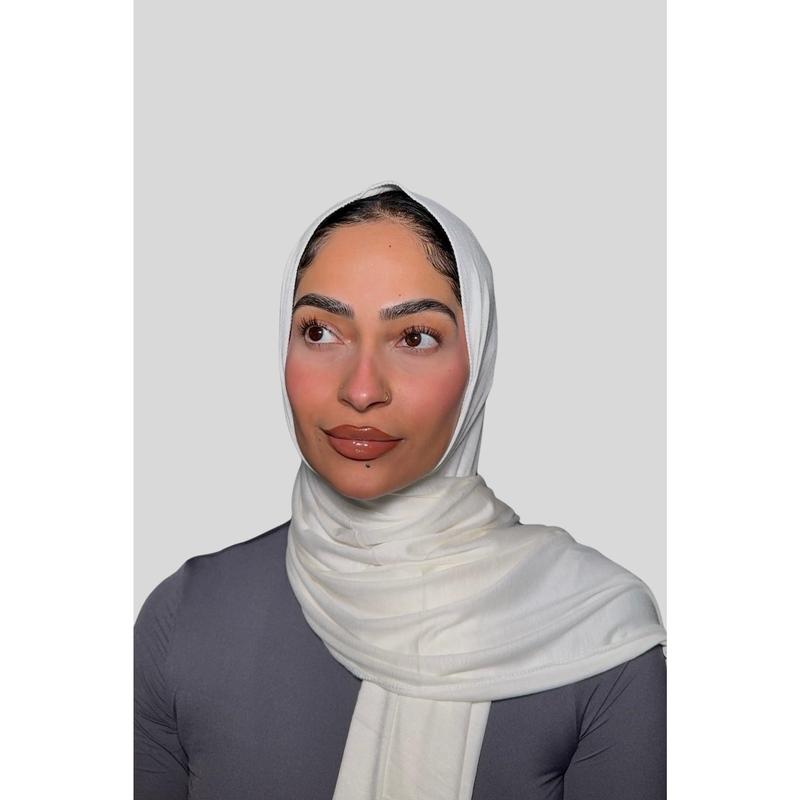 Premium Emirati Jersey Hijab Scarf in Over 20 Colours - Made in Dubai 8