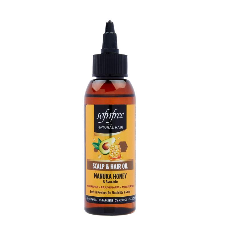 Scalp & Hair Oil with Manuka Honey & Avocado 0