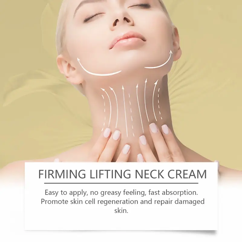 HOYGI Neck Firming Cream, Tighten and Lift NeckCream for Crepev Skin,Skin Moisturizer, DeepMoisturizing, Cruelty free Neck Care Body Care Tightening 3