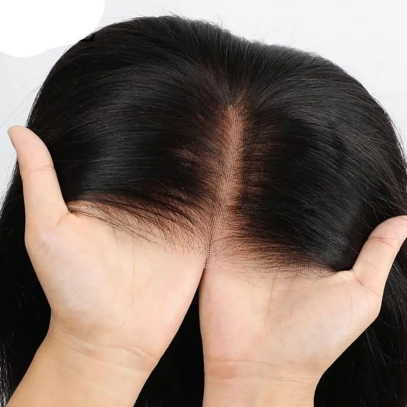 【2025】Bleached Knots Wear Go Glueless Wig  Straight 4x4 Lace Wig Pre Cut Preplucked Human Wigs