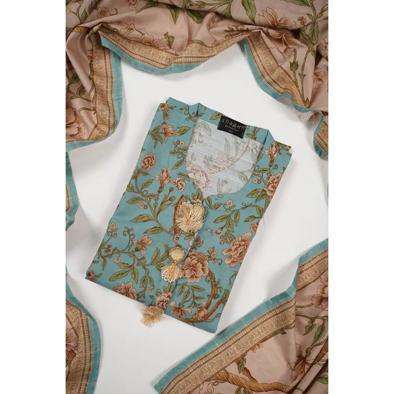 Original Bin Saeed Khaddar 3 PCS Eid Collection 2025 PT-08 0