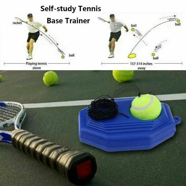 Ultimate Portable Tennis Trainer: Solo Rebound Ball for All Skill Levels - Enhance Your Game with Compact and Durable Training System 3