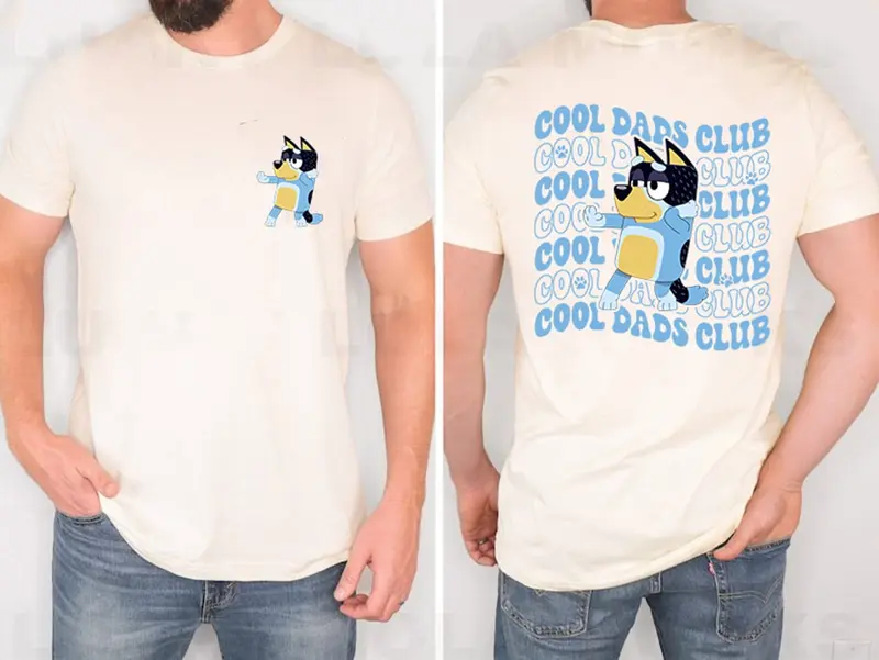 Bluey Cool Dad Club Shirt  Bandit Cool Dad Club Tshirt  Bluey Bandit Shirt  Dad Birthday Gift  Dad Bluey Shirt  Bluey Family Shirt 1624751289 1
