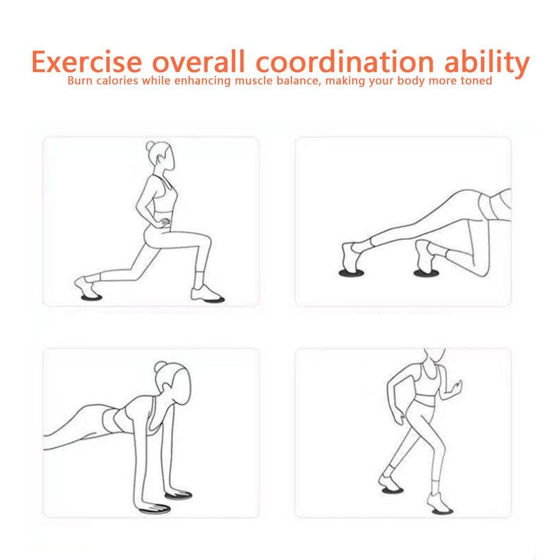 Product Introduction of Fitness Core Slider Pilates Exercise Gliding Discs Slider Full-Body Workout Accessories Abdominal Training Yoga Sports Equipment 17