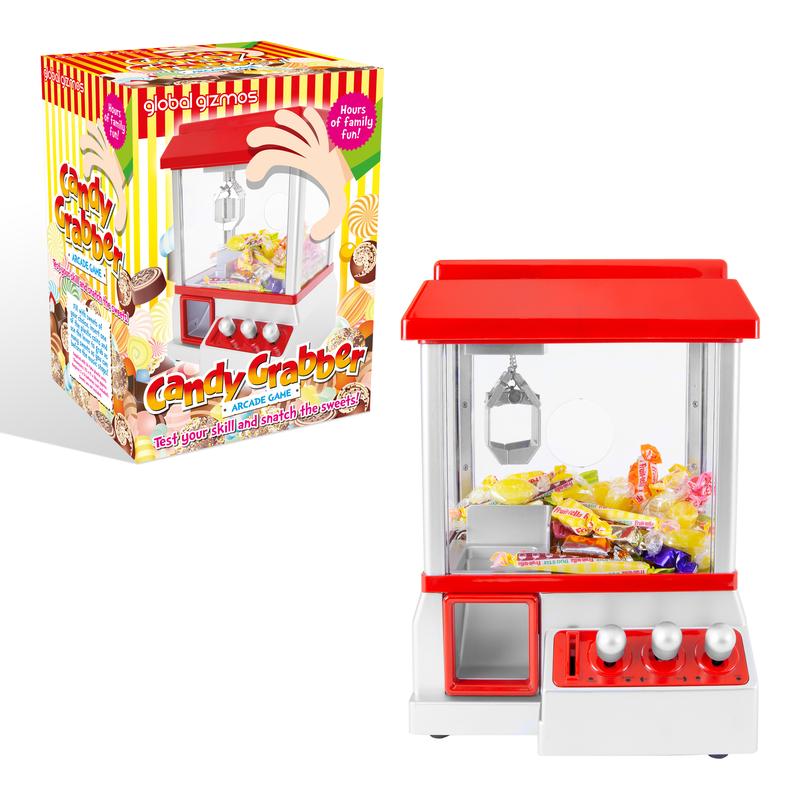 Mini Candy Grabber Refillable 3 Joysticks Grabbing Claw Coins Money Arcade Game 1