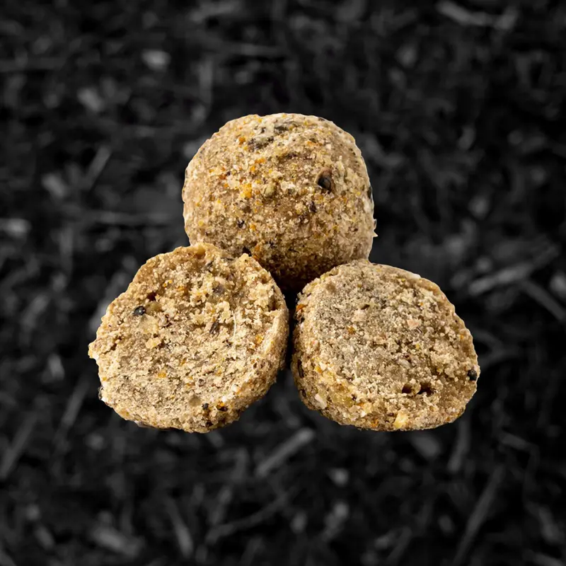 ParkerBaits OG Fruit & Nut Boilies 5kg Pouches for Carp Fishing - Nutty Flavour Blend with Tiger Nuts, Peanut Protein, and Superfoods 6