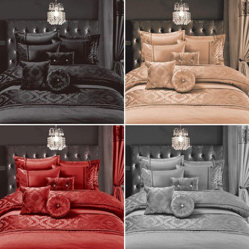 Casablanca Embroidery Design Duvet Quilt Cover With Pillowcase Cover Set Material 100% Polyester 0