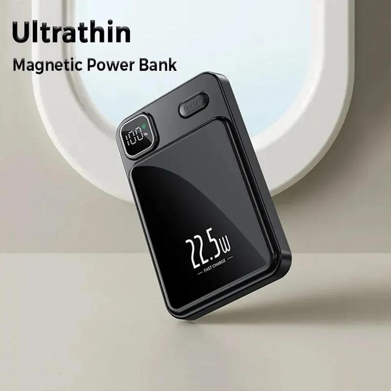 3000000mAh Battery Pack MagSafe Wireless Charging Power Bank For iPhone 13/14 portable charger Accessories Compact Smartphone Chargeable power  bank magnetic power  bank  charger 2