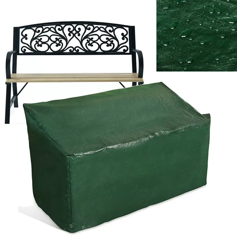 Heavy Duty 3 Seater Garden Bench Cover Seat Waterproof Weatherproof Outdoor 5ft 0