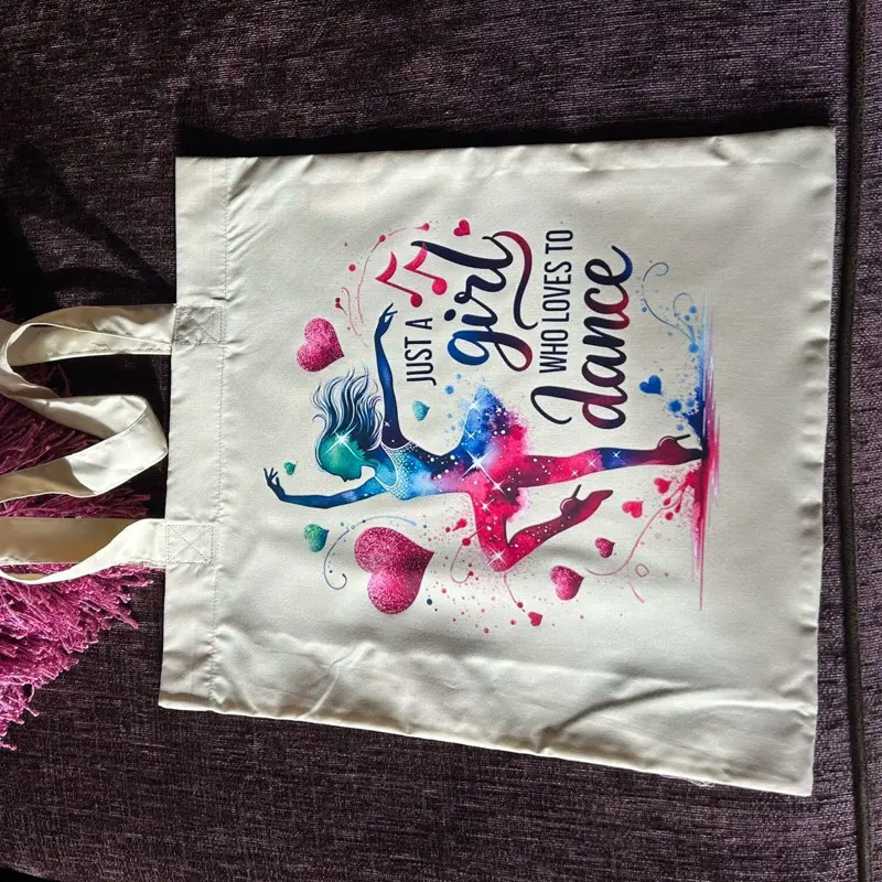 Women's Tote Bag with DTF Design - Functional and Fashionable