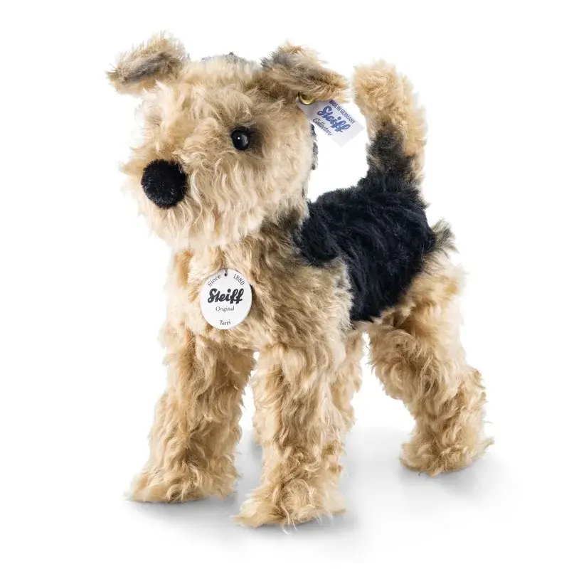 Steiff Terri Welsh Terrier premium plush for collectors