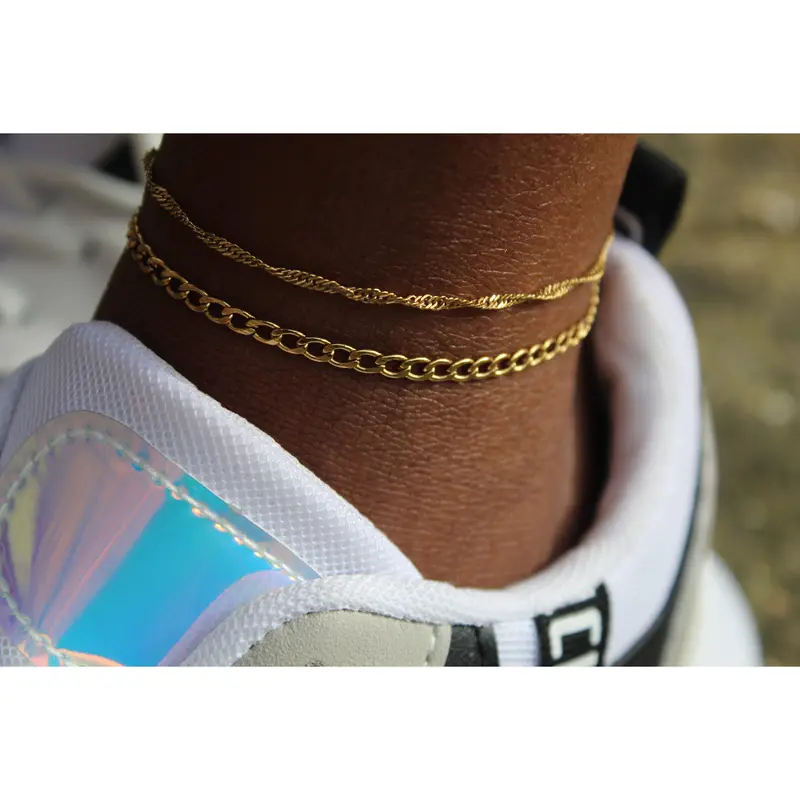 Ada || Curb Chain Anklet 2