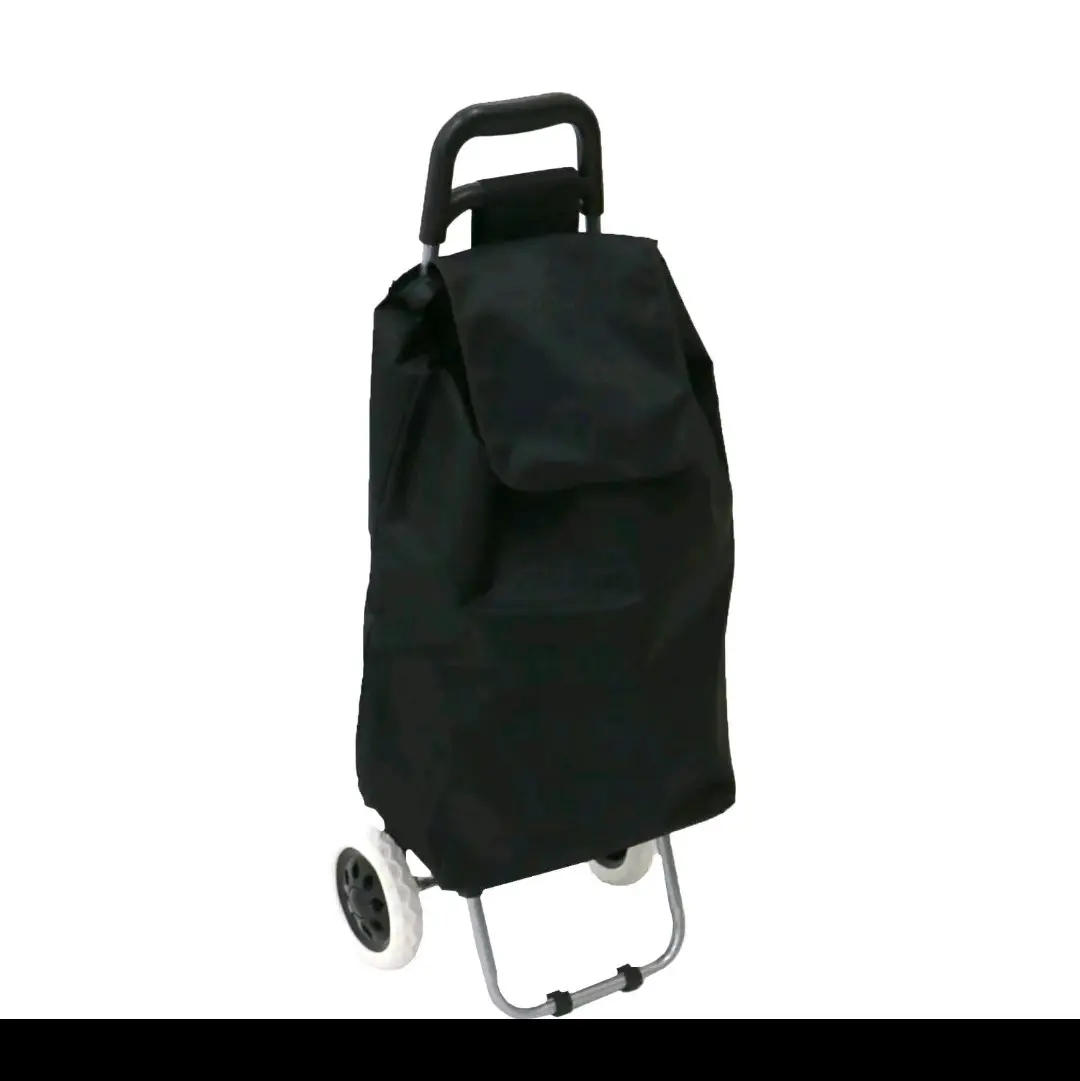 Lightweight 2-Wheel Shopping Trolley Bag for Grocery - Portable Cart for Convenient Shopping