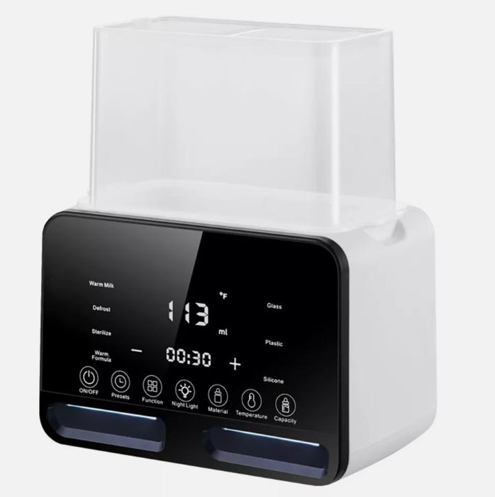 Product Introduction of Baby Bottle Warmer Steriliser Fast Milk Warmer with LCD Display and Timer UK 3