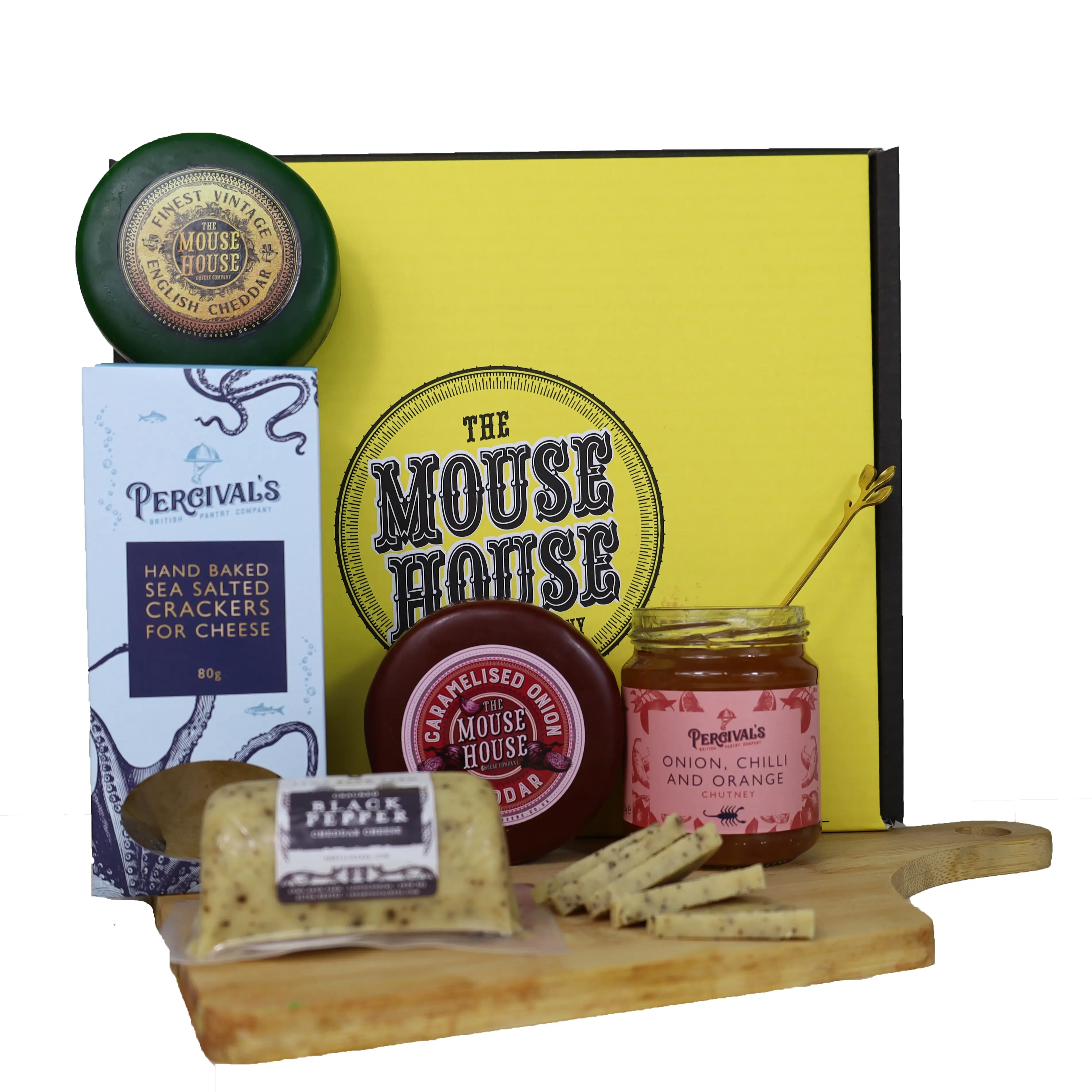 Snack Combo: Three Cheese, Cracker and Chutney Hamper