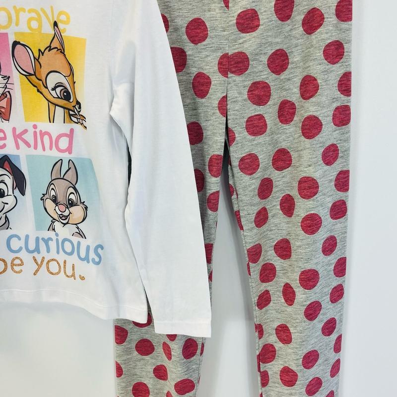 Disney Animals Girls Pyjama Set - featuring Marie the cat, Bambi, 101 Dalmatians and thumper 3