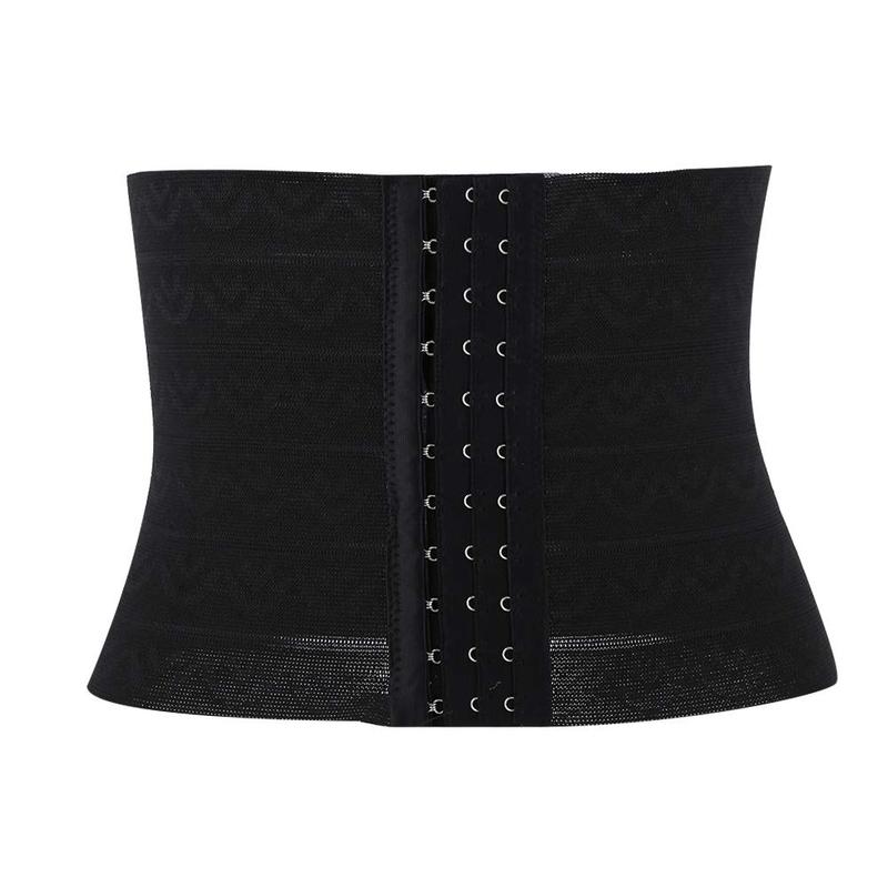 Waist, Women Postpartum Girdle Corset Recovery Belly Band Wrap Belt, After Birth Belly Band Postpartum Support Waist Pelvis Postnatal Belt Body Shaper for Home Female Shapers(Black, XL) 2