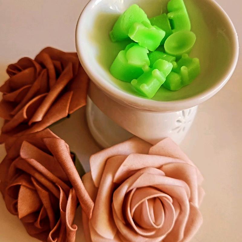 Handmade Aromatherapy Wax Melts Pack - Lavender, Sweet Orange, Bergamot, Frankincense Fragrances 3