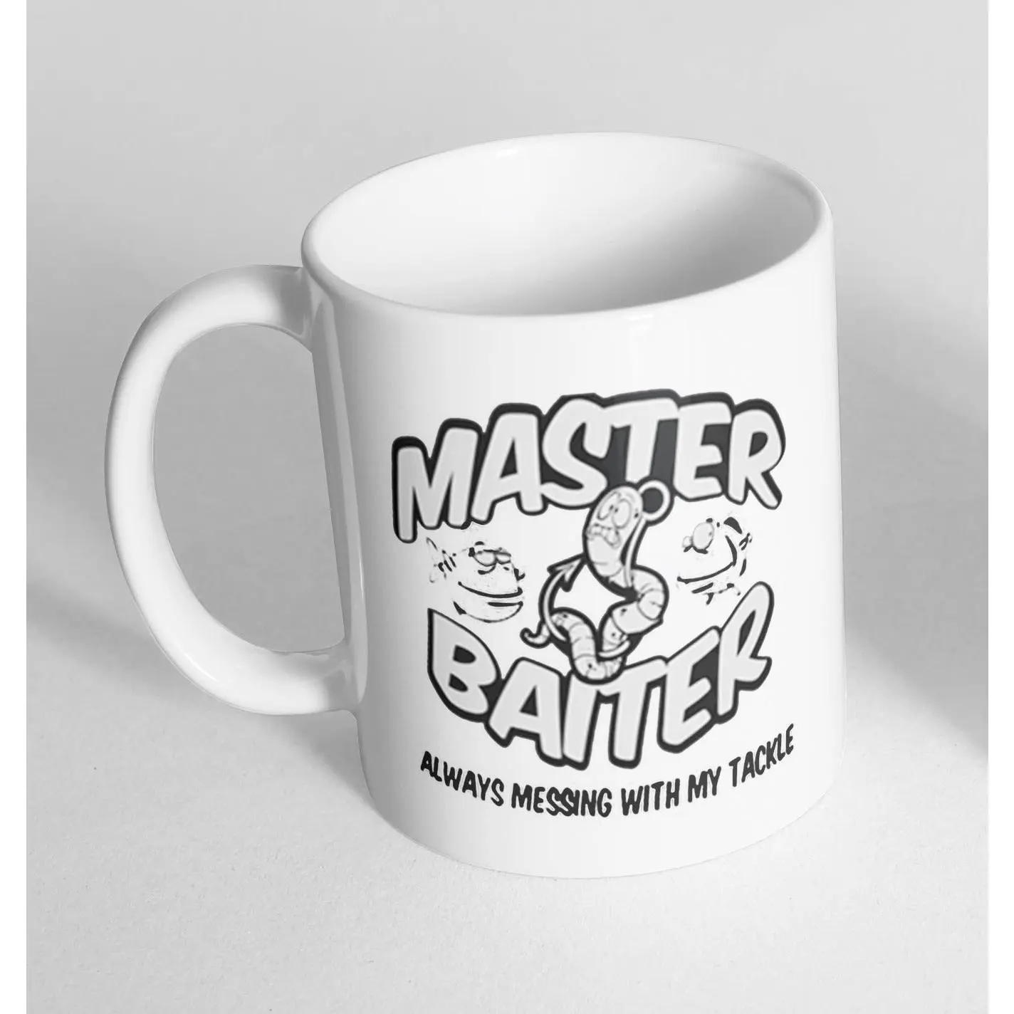 Master Baiter Mug - Funny Fishing Angling Carp Sea Fly Coarse Match Gift Cup