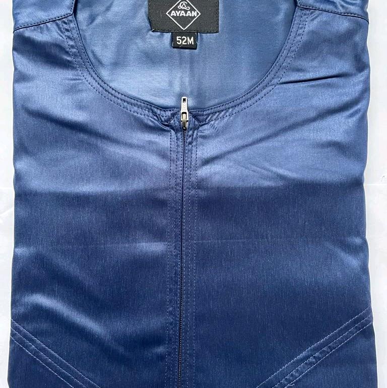 Men's Omani Jubbah Shiny Material Thobe 2