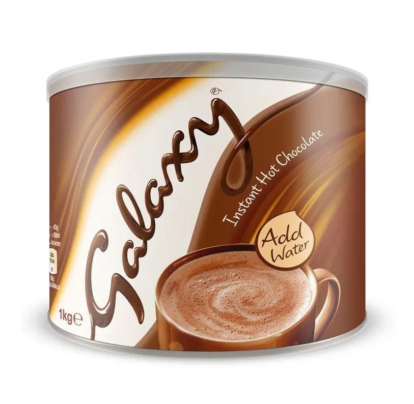 Galaxy Smooth and Creamy Instant Hot Chocolate Drink – Rich and Indulgent Cocoa Blend with Milk Chocolate – 1kg