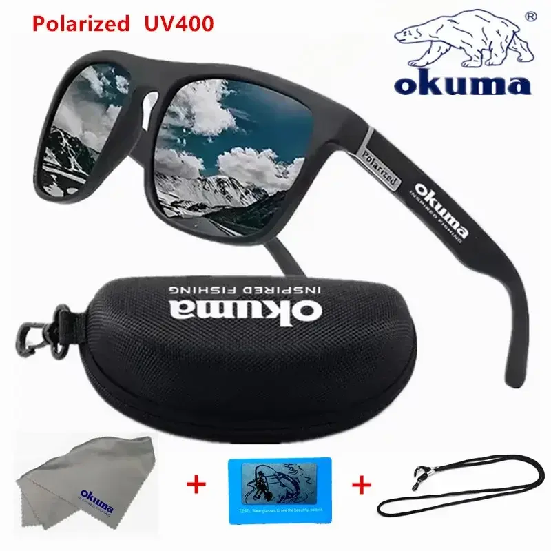 Okuma Polarized Sunglasses – UV400 Protection for Men & Women, Ideal for Hunting, Fishing & Driving