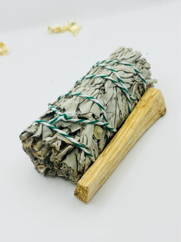Product Introduction of Abalone shell smudging and cleansing set  White sage Sage Scent Aroma 3