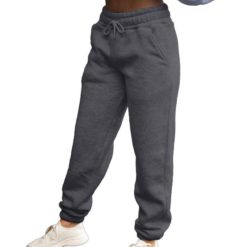 LADIES WOMENS JOGGING JOGGERS TRACKSUIT BOTTOMS FLEECE CASUAL LOUNGE JOG PANTS 3
