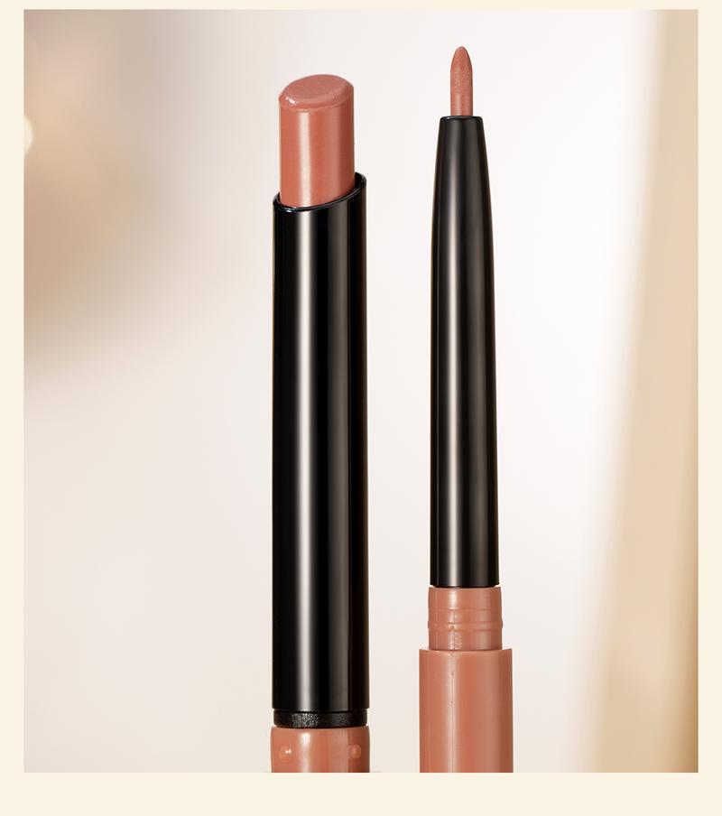 Product Introduction of QIBEST Lipstick Pencil Waterproof Sexy Red Nude Purple Matte Tint Lipstick Lasting Lip liner Pen Longlasting Makeup Cosmetics Eyeliner Lipliner 50